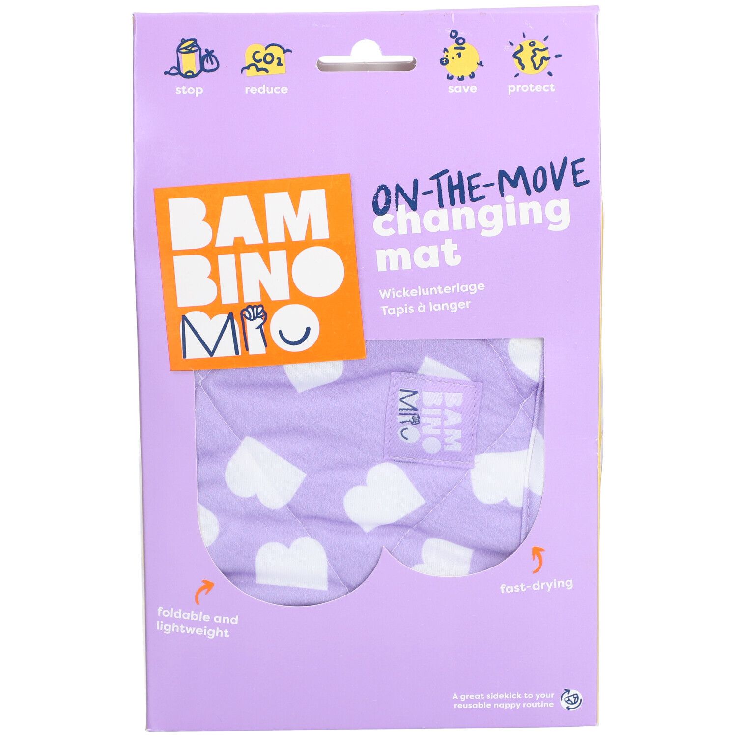 Bambino Reise-Wickelunterlage Motiv - Vertrauen