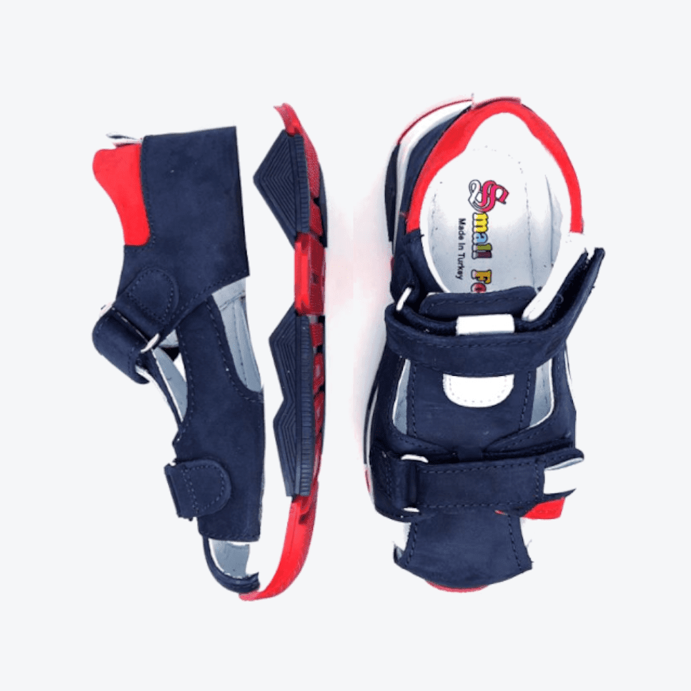 Small Foot Kindersandalen - Batur-Alp1 - Rot/Blau