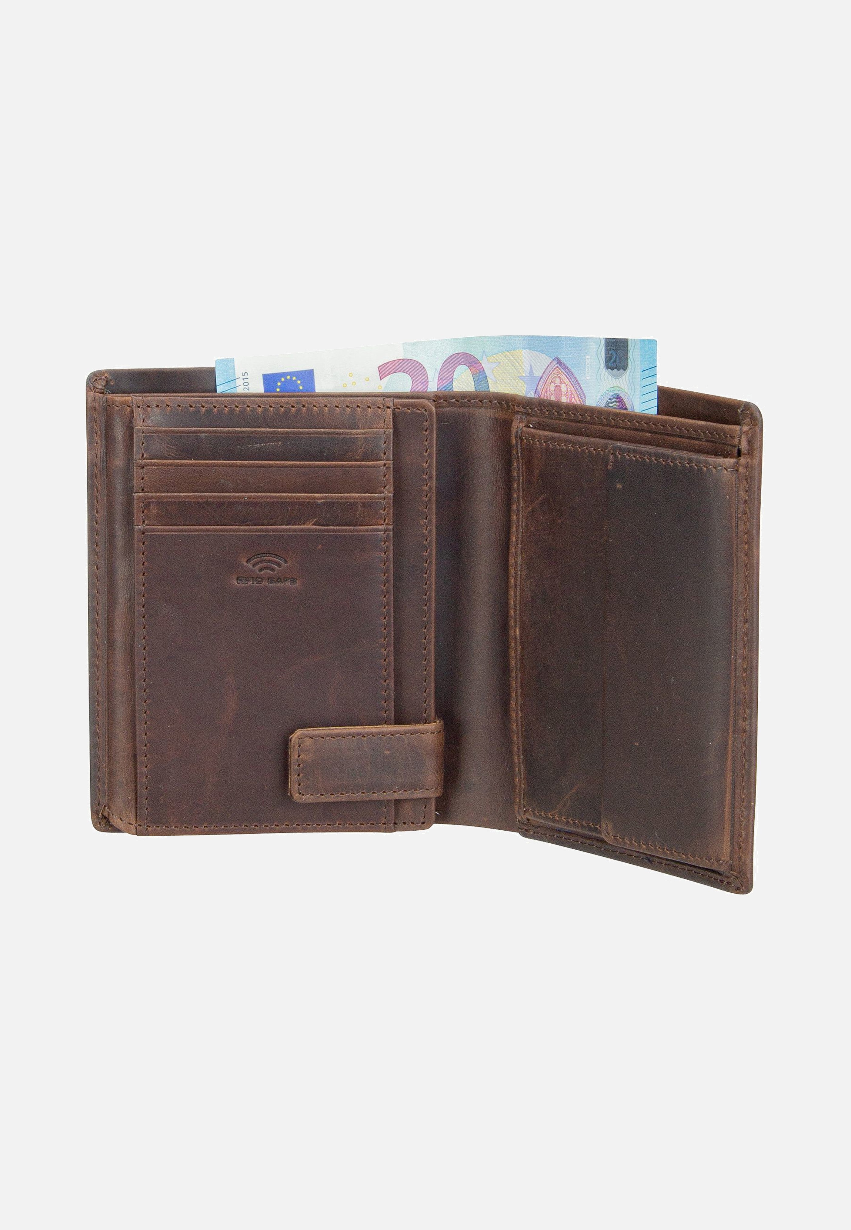 Birkheim Friedolf BillFold LV8 Dark Brown - Portemonnaie