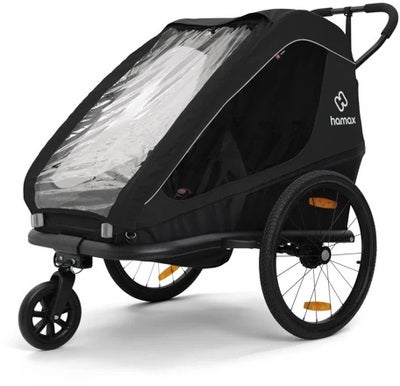 Hamax Traveller Sykkelvogn, Black/Black