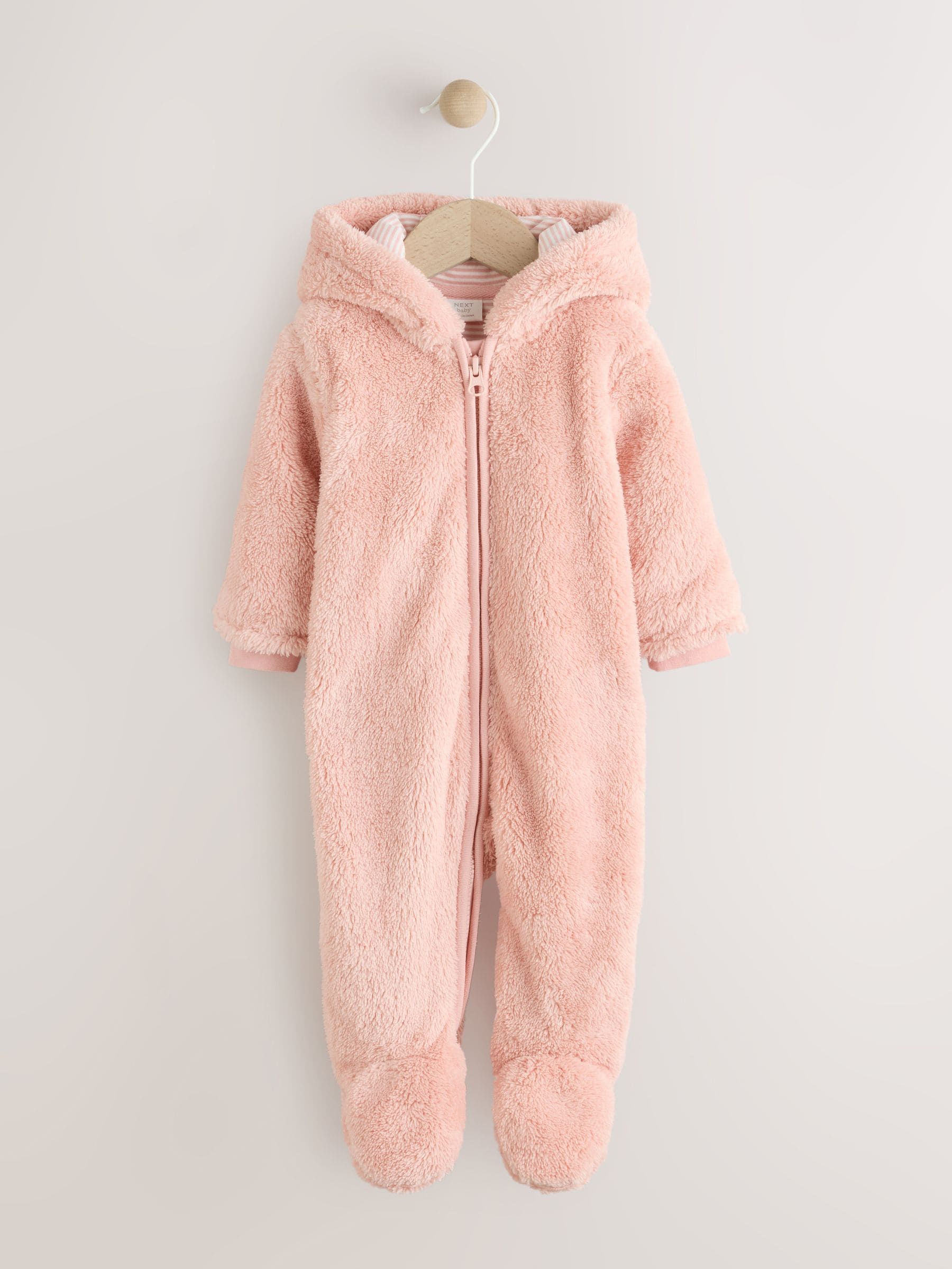 Roze - Baby kinderwagenpak van fleece (0mnd -2jr)