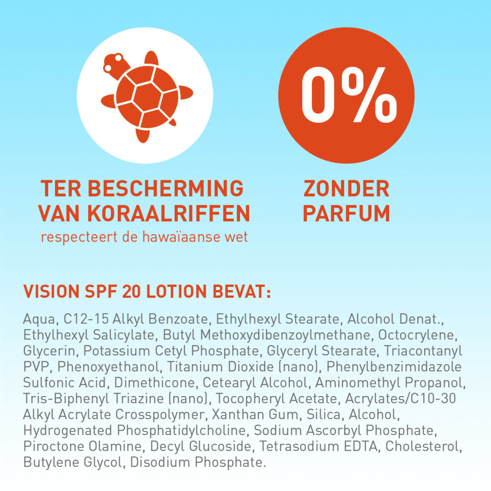 2x Vision Zonnebrand Every Day Sun SPF 20180 ml