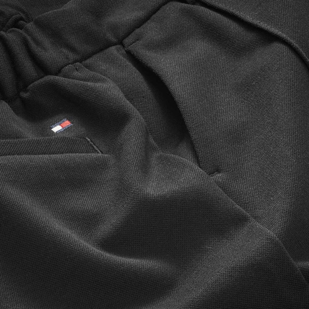 Comfort Pique Jersey Chinos Black - Tommy Hilfiger