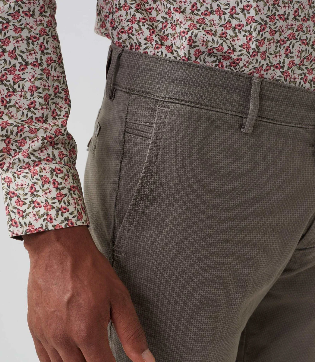 Pantalon casual taupe 