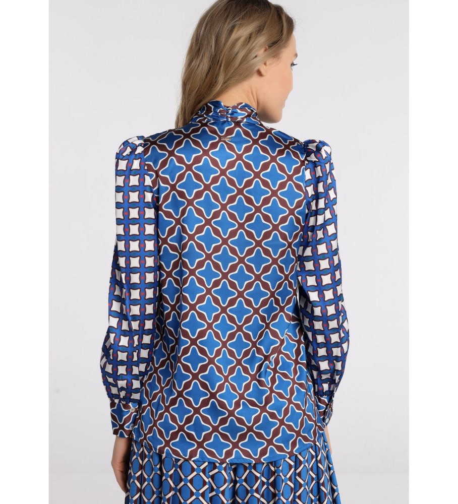 Victorio & Lucchino, V&L Camisa manga larga 131582 Azul