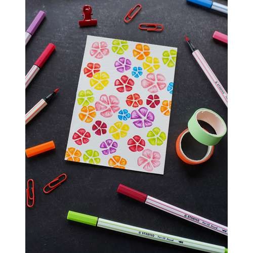 STABILO® Pen 68 brush Kunststoff-Etuis