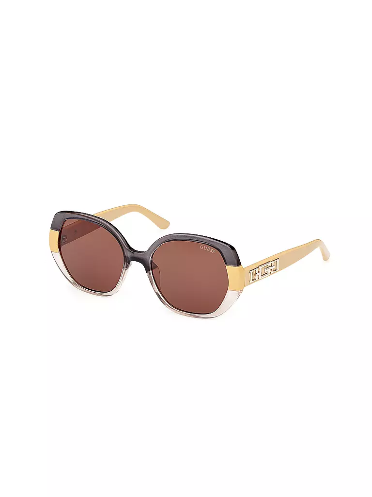 GUESS Sonnenbrille GU7911/55 gelb