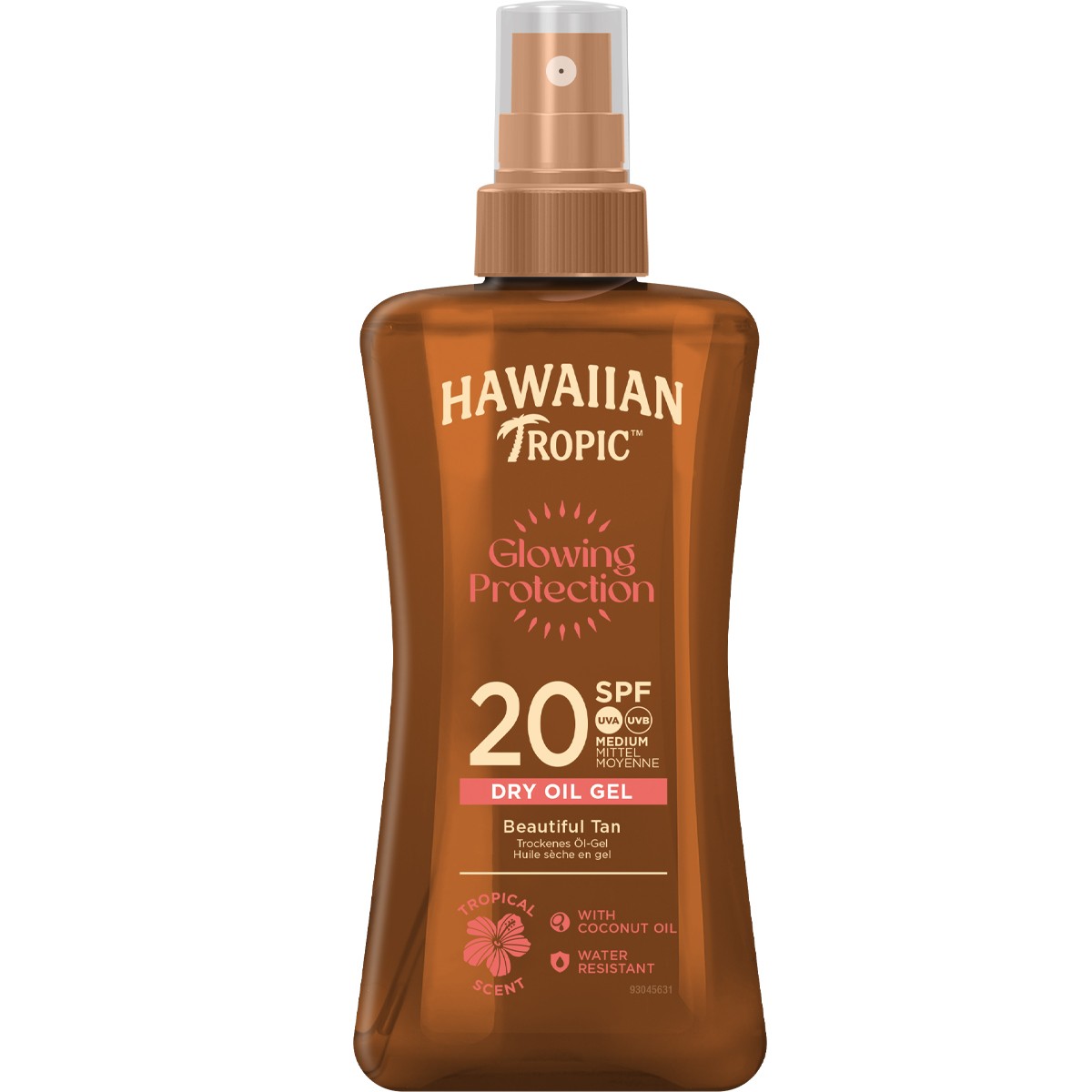 Huile solaire SPF 20 - Noix de coco & goyave - Glowing Protection - Corps - 200 ml