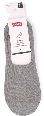 Levi's Sneakersok 2-Pack Grijs 993050001-758 kopen