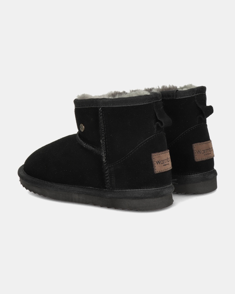 Warmbat Australia Wallaby Gevoerde boots  - zwart