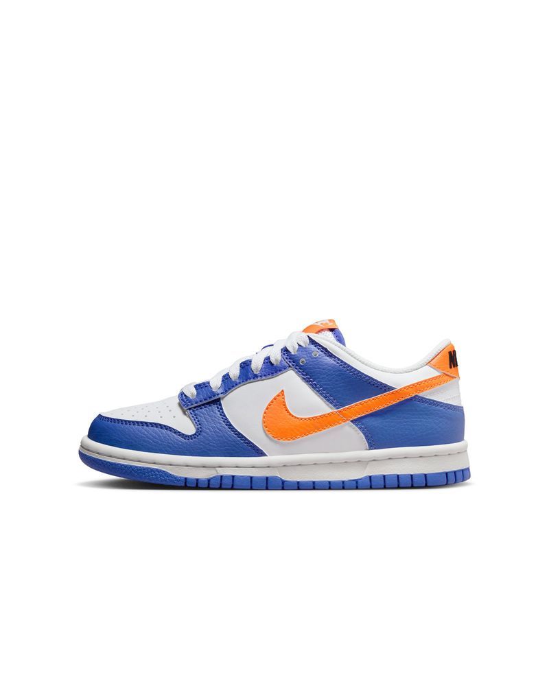 Chaussures Nike Dunk Low Bleu & Blanc pour enfant