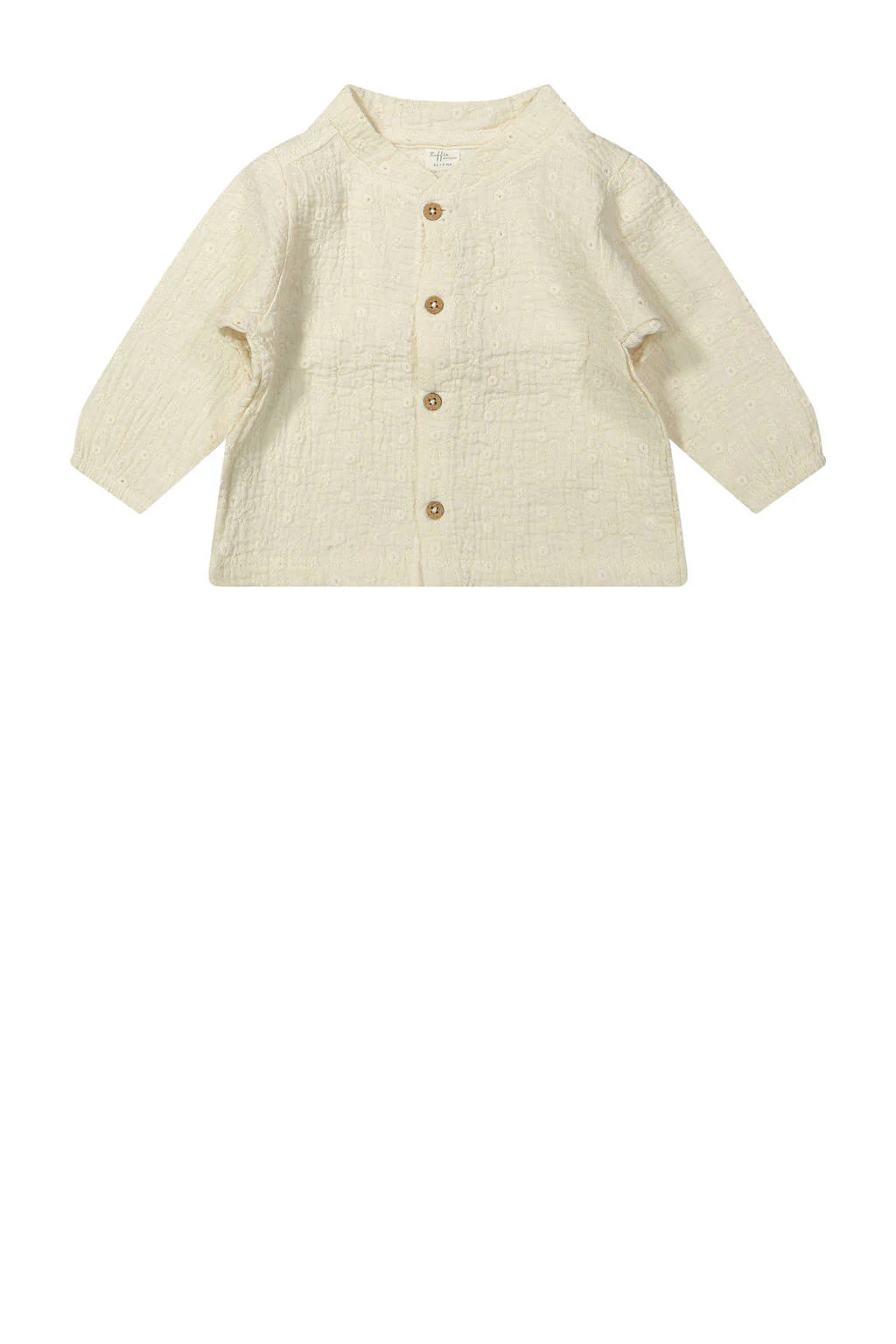 Riffle Amsterdam blouse ecru broderie