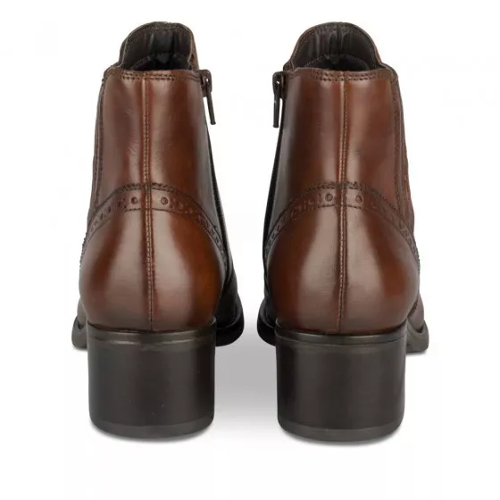 Bottines MARRON MEGIS ELEGANT