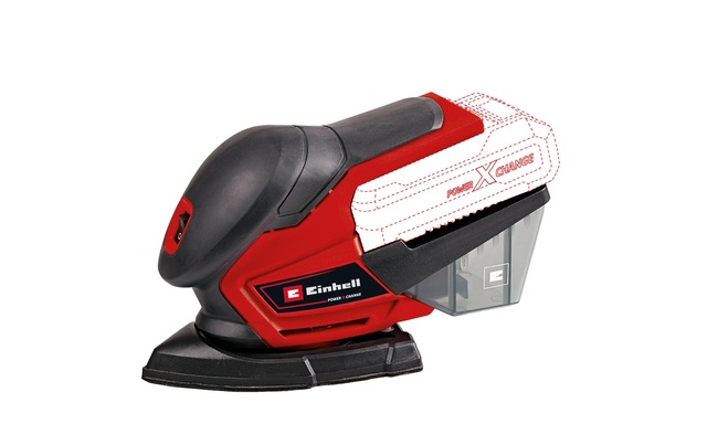 Einhell Akku-Multischleifer »TE-OS 18/150 Li Solo« Schleifpapiergrösse (Kletthaftung): 150 x 150 x 100 mm
