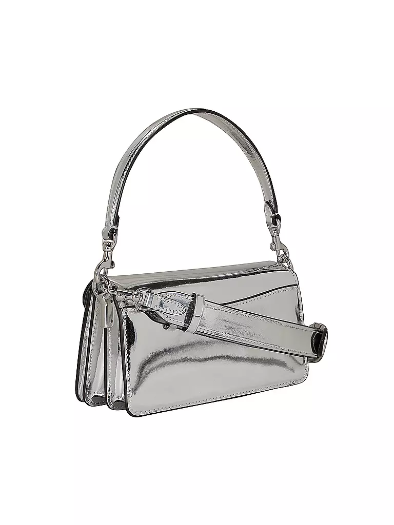 COACH Ledertasche - Mini Bag TABBY  silber