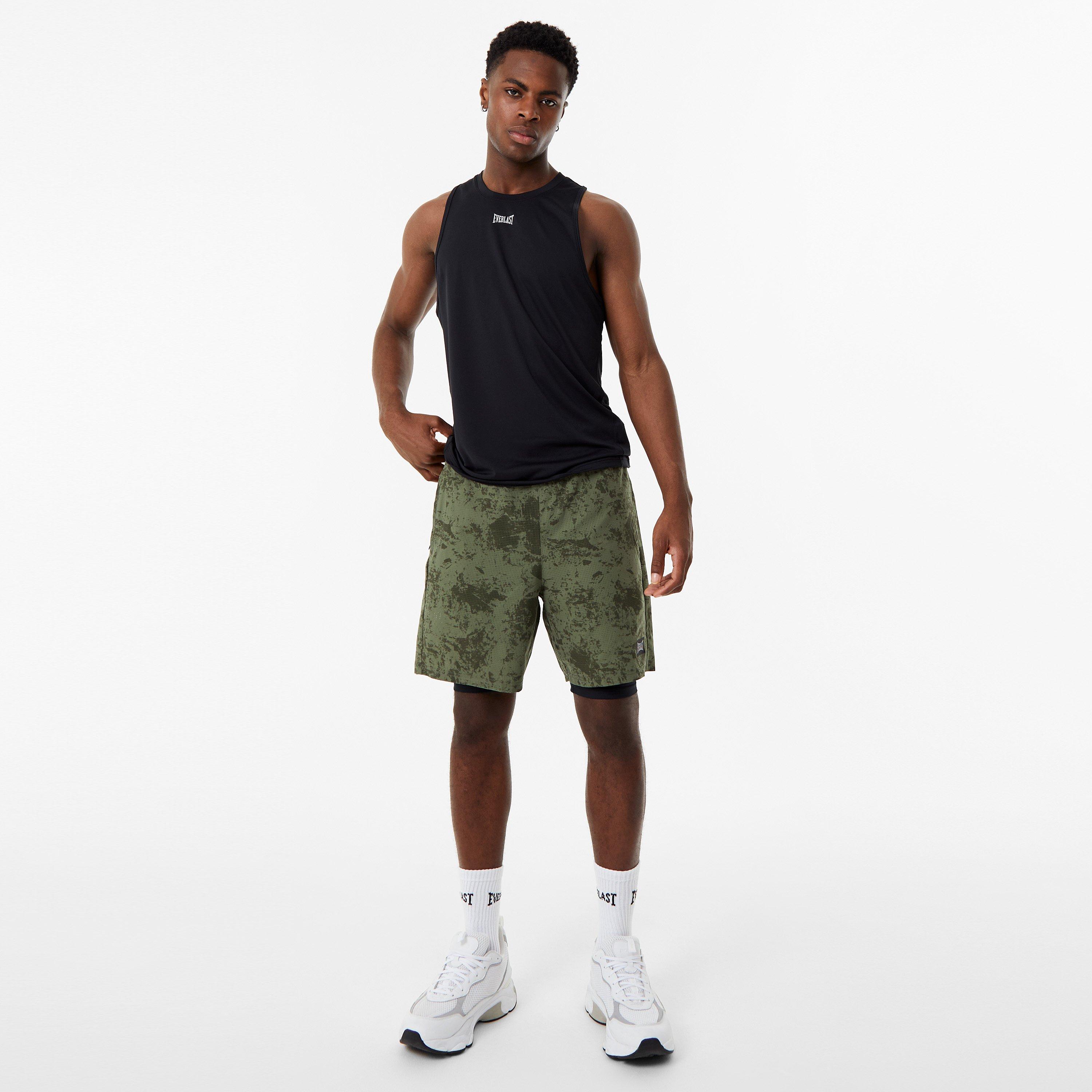 Everlast 2 in 1 Shorts Mens