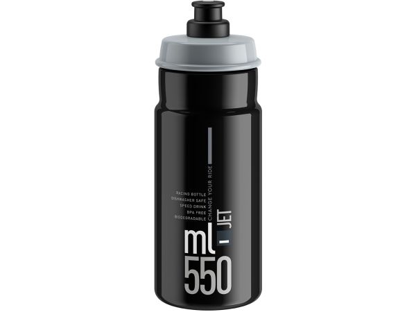 Elite Jet Black Drikkedunk, 550ml