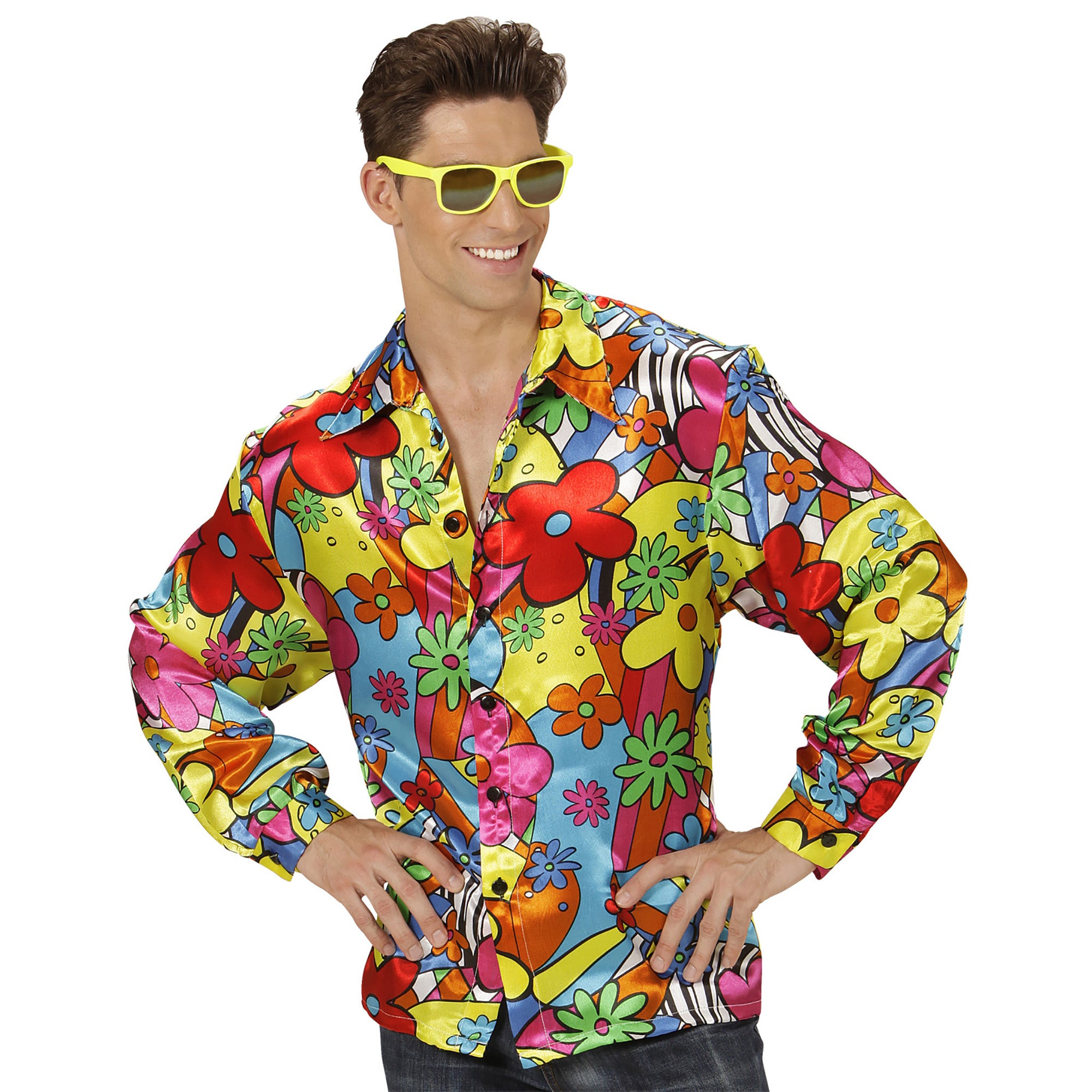 Disco 70S Blouse Heren