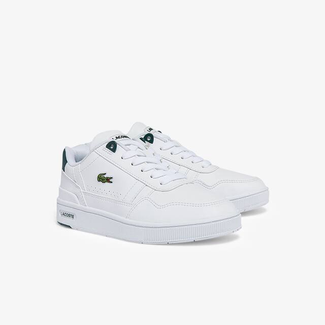 Sneakers T-Clip enfant en matière synthétique Sneakers - Blanc - Lacoste - Enfant