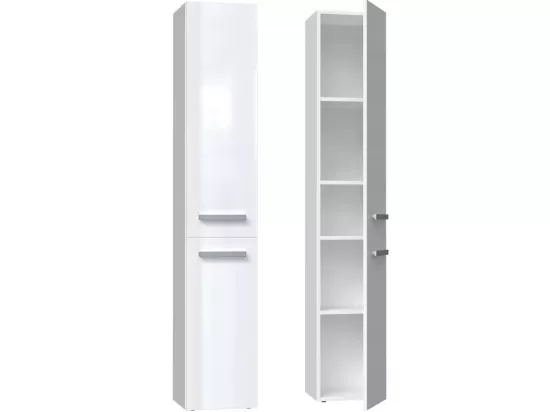 Etagère de salle de bains Nel II BLANC BRILLANT