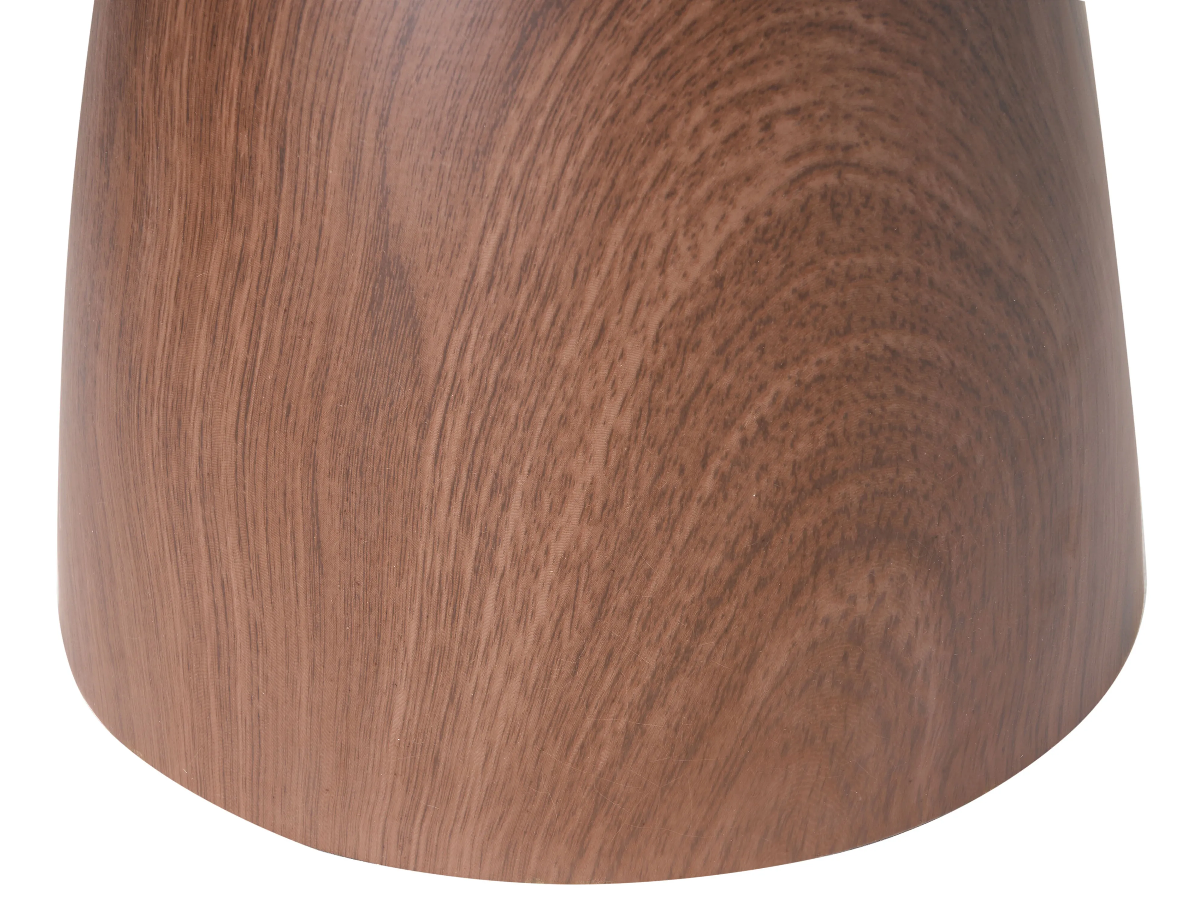 Bijzettafel WALLIS Veiligheidsglas Bruin/zwart
