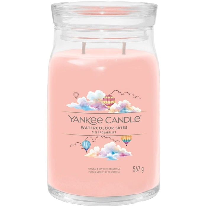 Bougie jarre - Ciels aquarelles - Grand modèle - 567 g