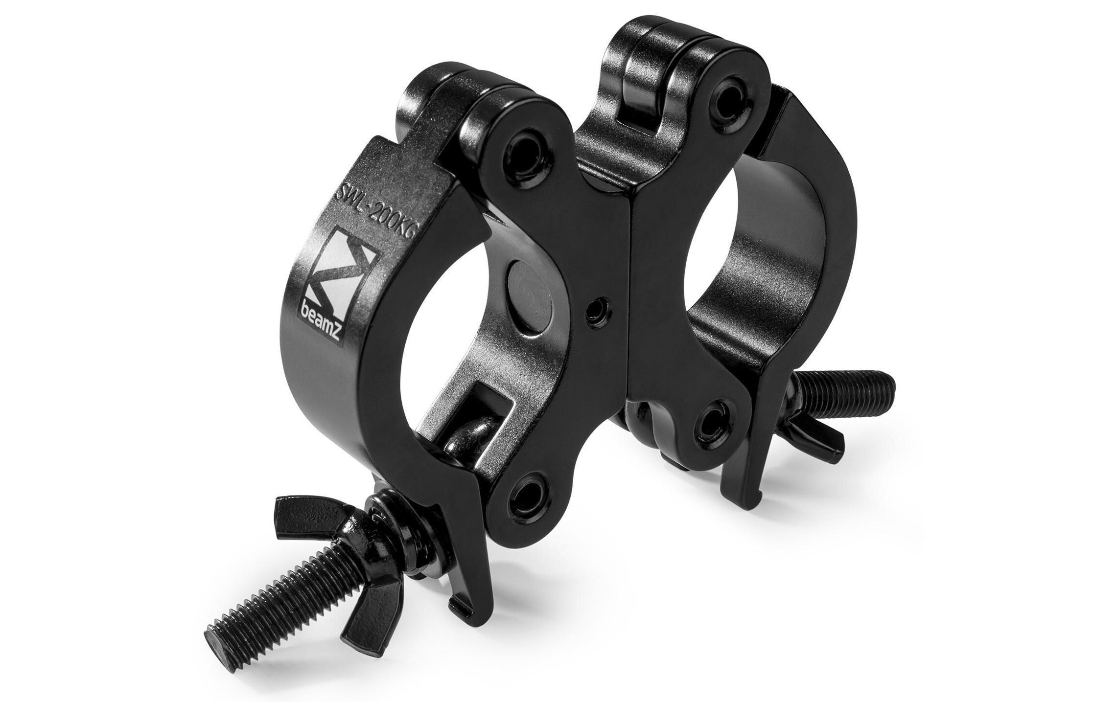 Clamp BC50B-200D 48-51 mm SchwarzAluminium-Klemme mit Schwenkkupplung