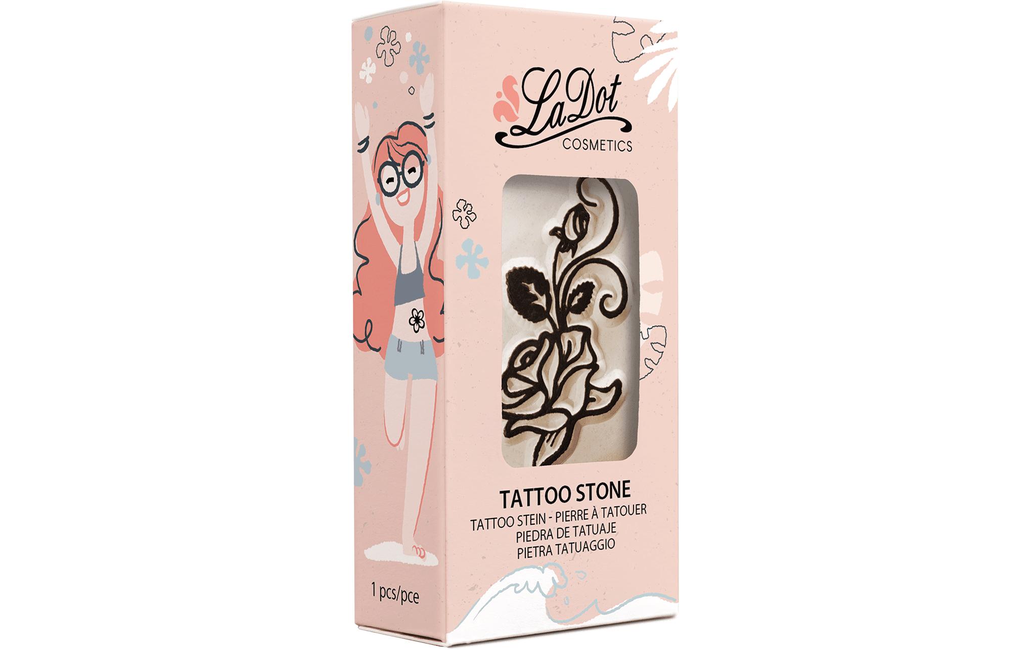 Tattoostempel Giant Rose MediumMotiv-Stein für das perfekte Outdoor-Make-Up