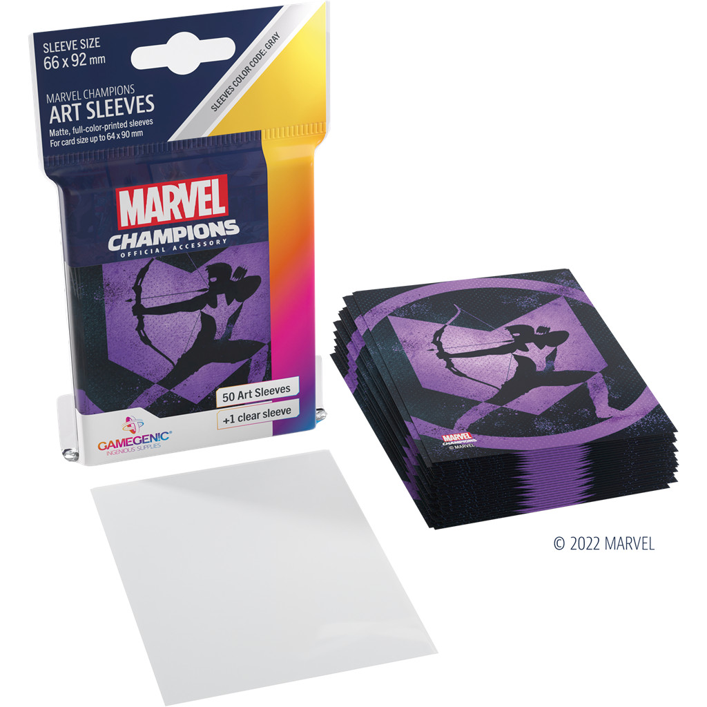 Gamegenic - Marvel Champions Art Sleeves - Hawkeye