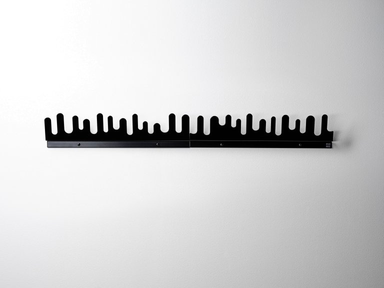 Design House Stockholm Wave Hanger wandkapstok zwart