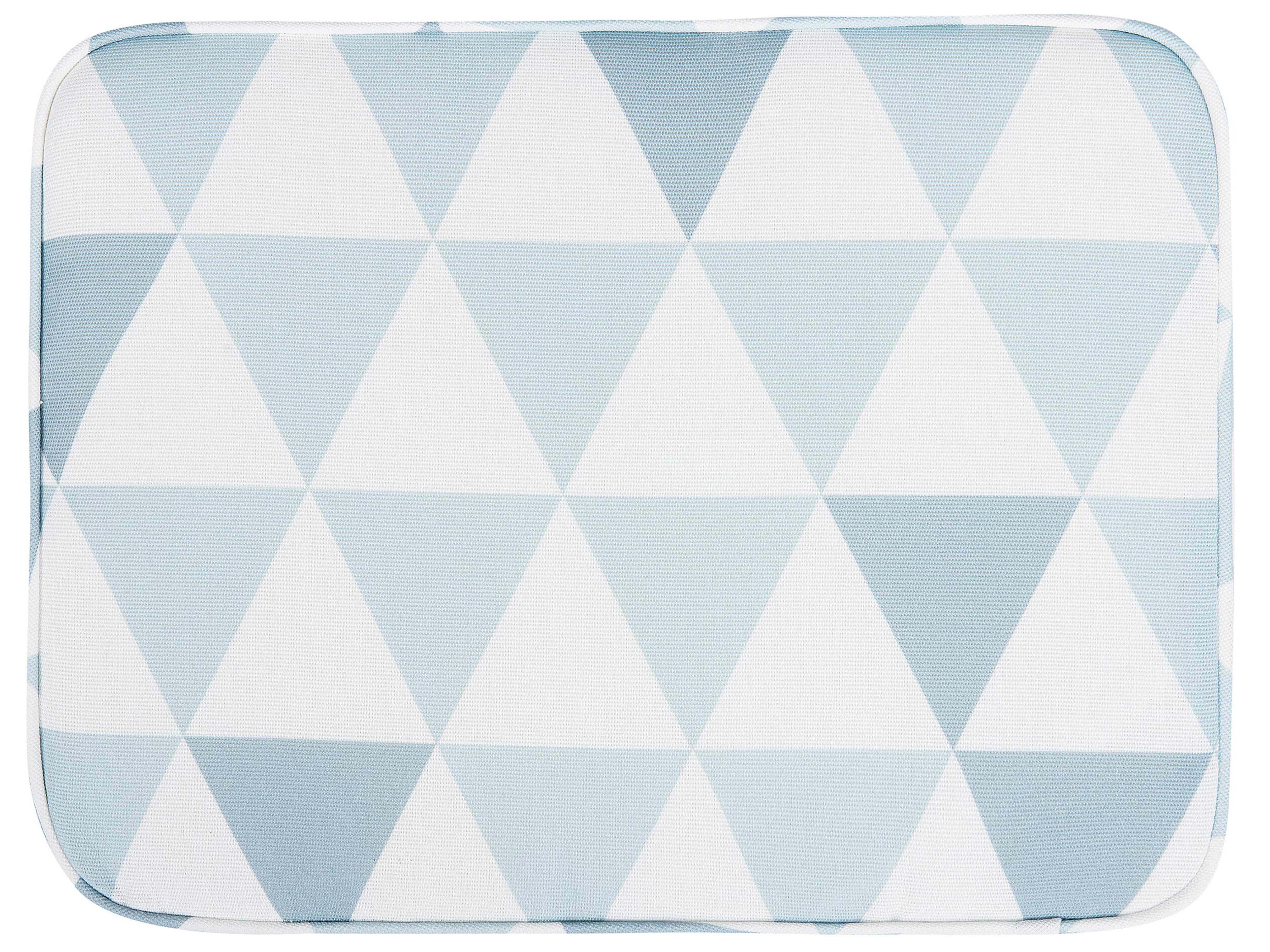 Set van 2 tuinzitkussens FIJI 29 x 38 cm Blauw