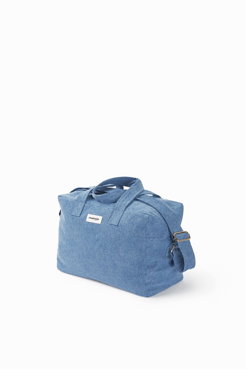 RIVER ROITE<br>Bolsa de tecido com alça de ombro SAUVAL THE CITY BAG