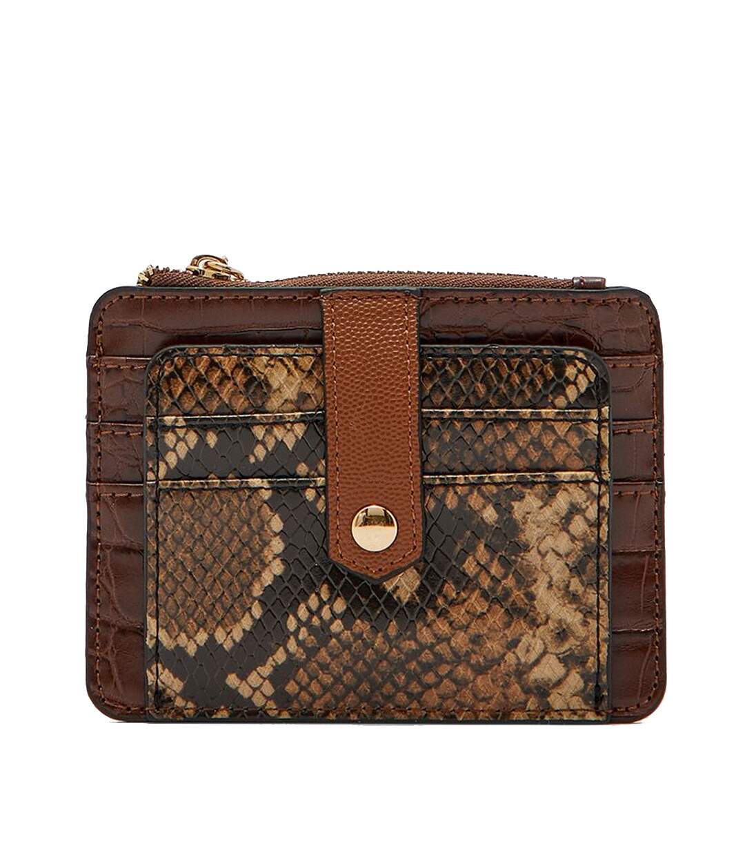 Porte cartes Marron Femme Aldo Edalidda