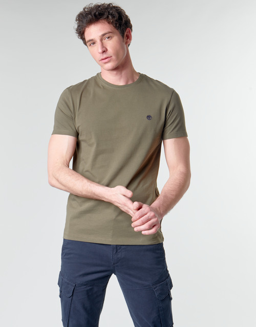 Timberland - SS DUNSTAN RIVER CREW TEE - Kaki