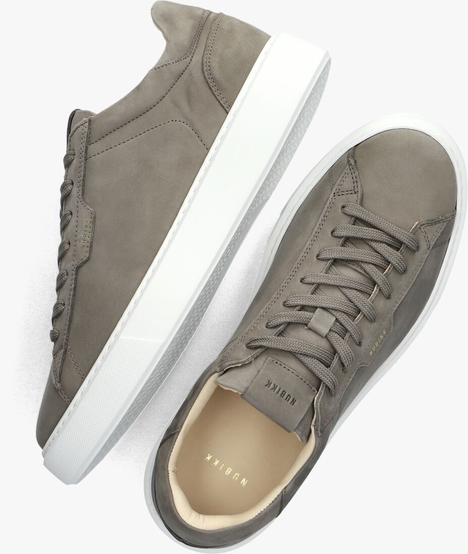 NUBIKK grijze nubikk lage sneakers vince tora heren