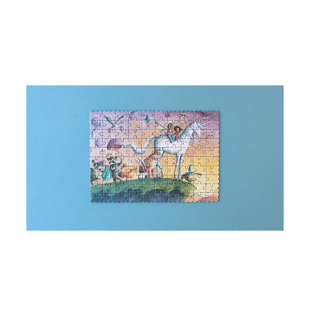 Puzzle - Pocket My Unicorn - 100 Pièces