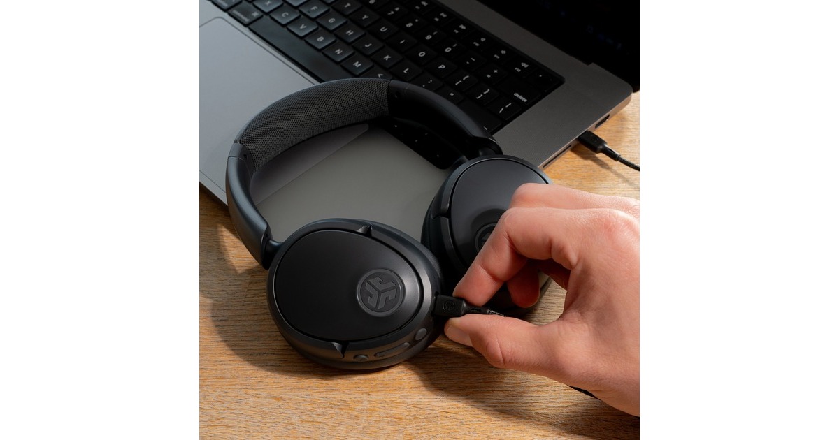 JLabJBuds Lux ANC over-ear headset  (Grafiet, Bluetooth 5.3, Multipoint)