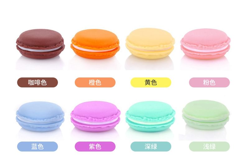 Masae - Macaron plastic mini sieradendoos (verschillende ontwerpen)