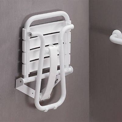 Siège de douche en aluminium blanc Godonnier charge maximale 225 kg