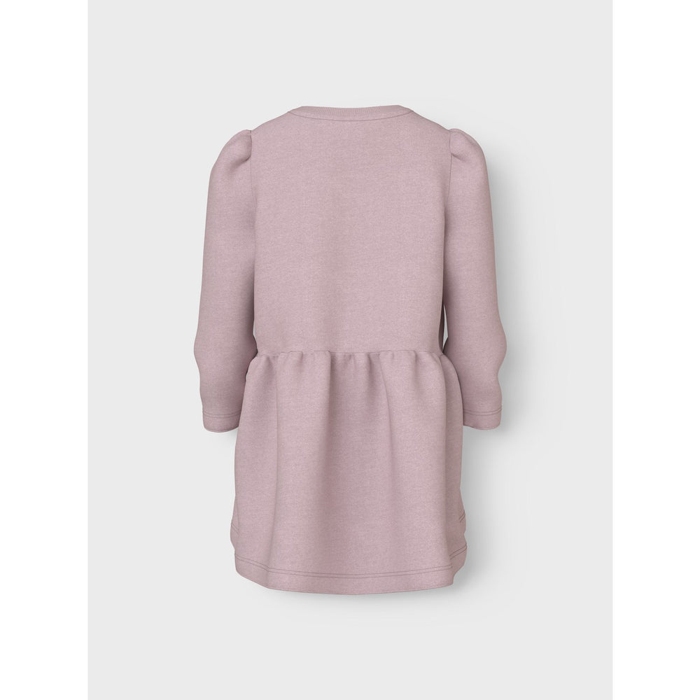 Køb Name It Burnished Lilac Heart Embroidery Nmfvima Ls Swe Kjole Bru