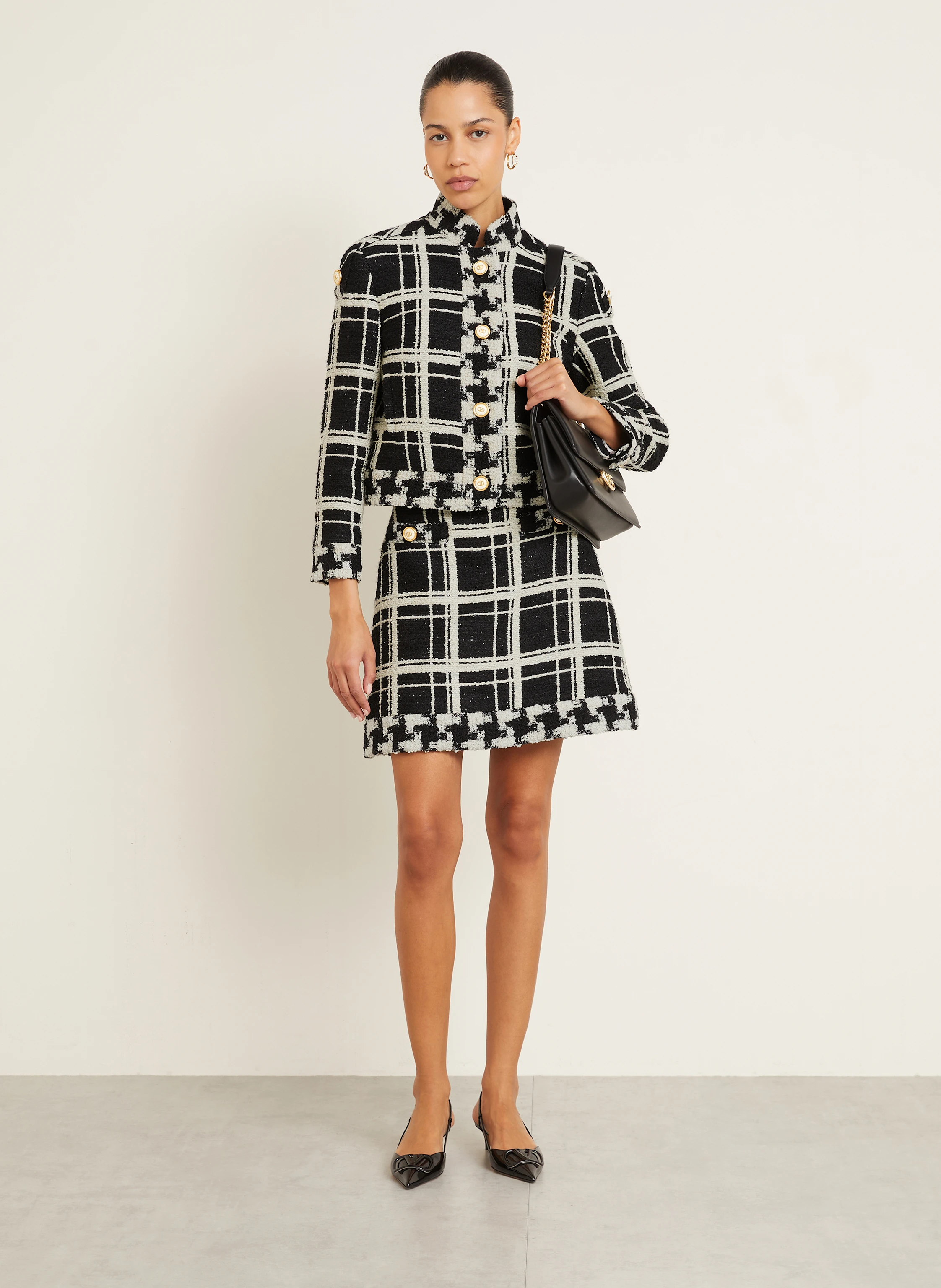 VALENTINO Kastenjacke aus Tweed