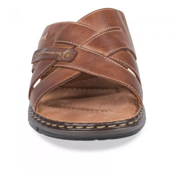 Mules MARRON CAPE BOARD CUIR