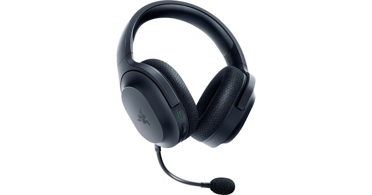 RazerBarracuda X over-ear gaming headset  (Zwart, Bluetooth, Pc, PlayStation 4, PlayStation 5, Xbox Series X|S, Nintendo Switch)