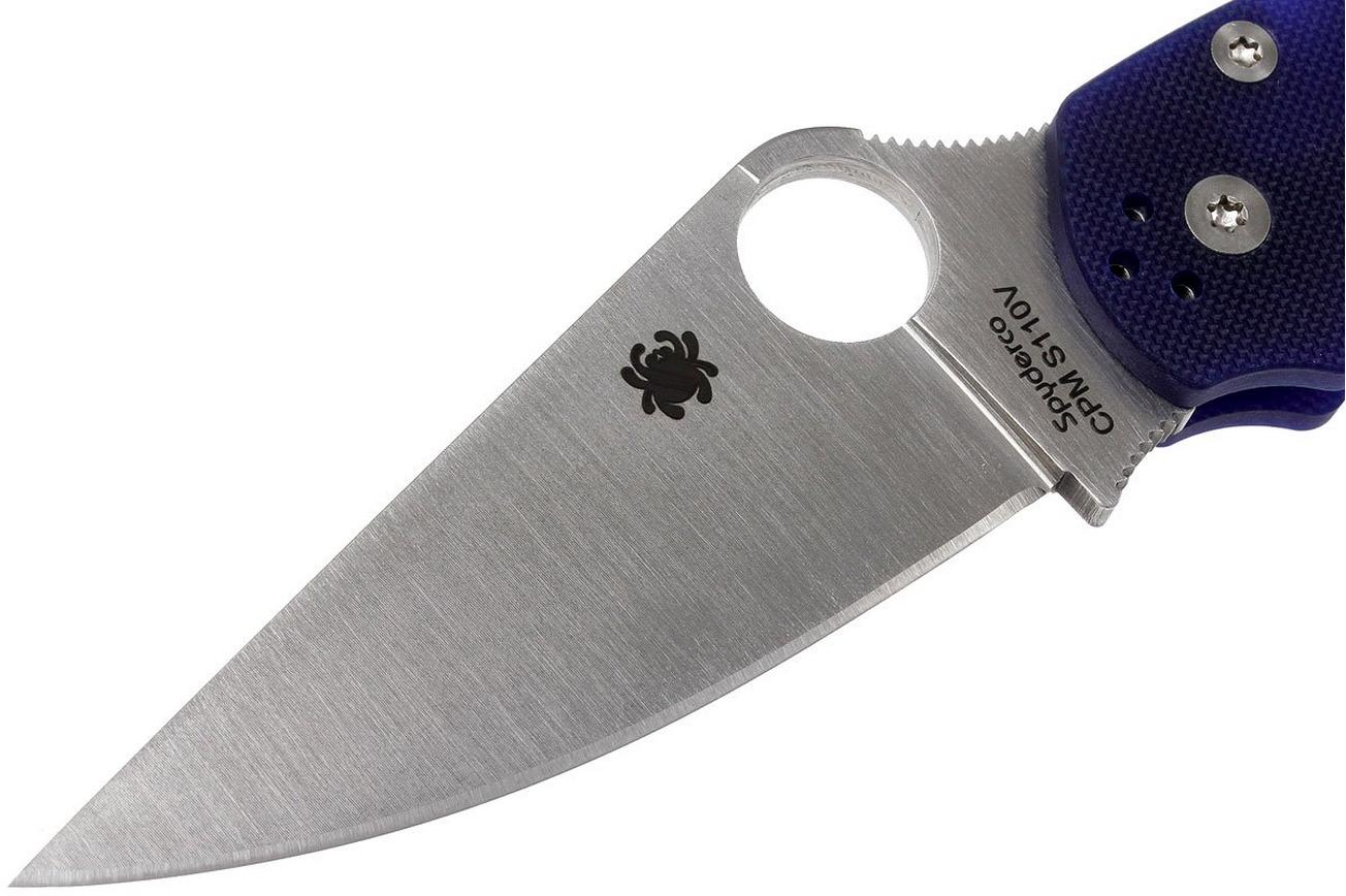 Spyderco Paramilitary 2 S110V Dark Blue C81GPDBL2 zakmes