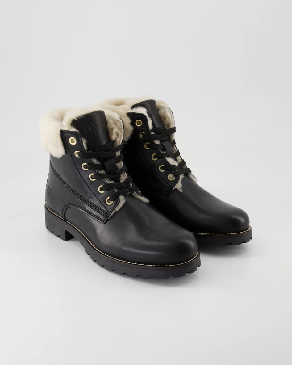Zahira A5494-47 Schnürstiefel in Schwarz
