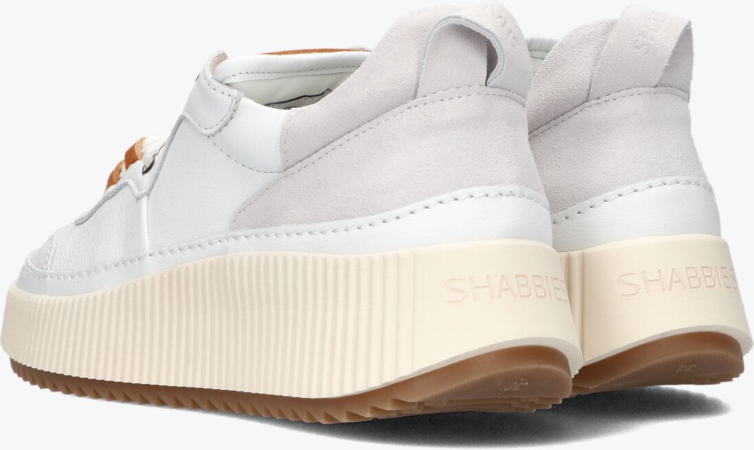 SHABBIES witte shabbies lage sneakers 101020382 shs1455