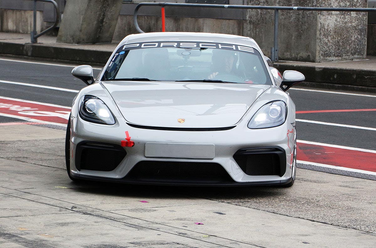 Renntaxi fahren Porsche GT4 Bad Driburg