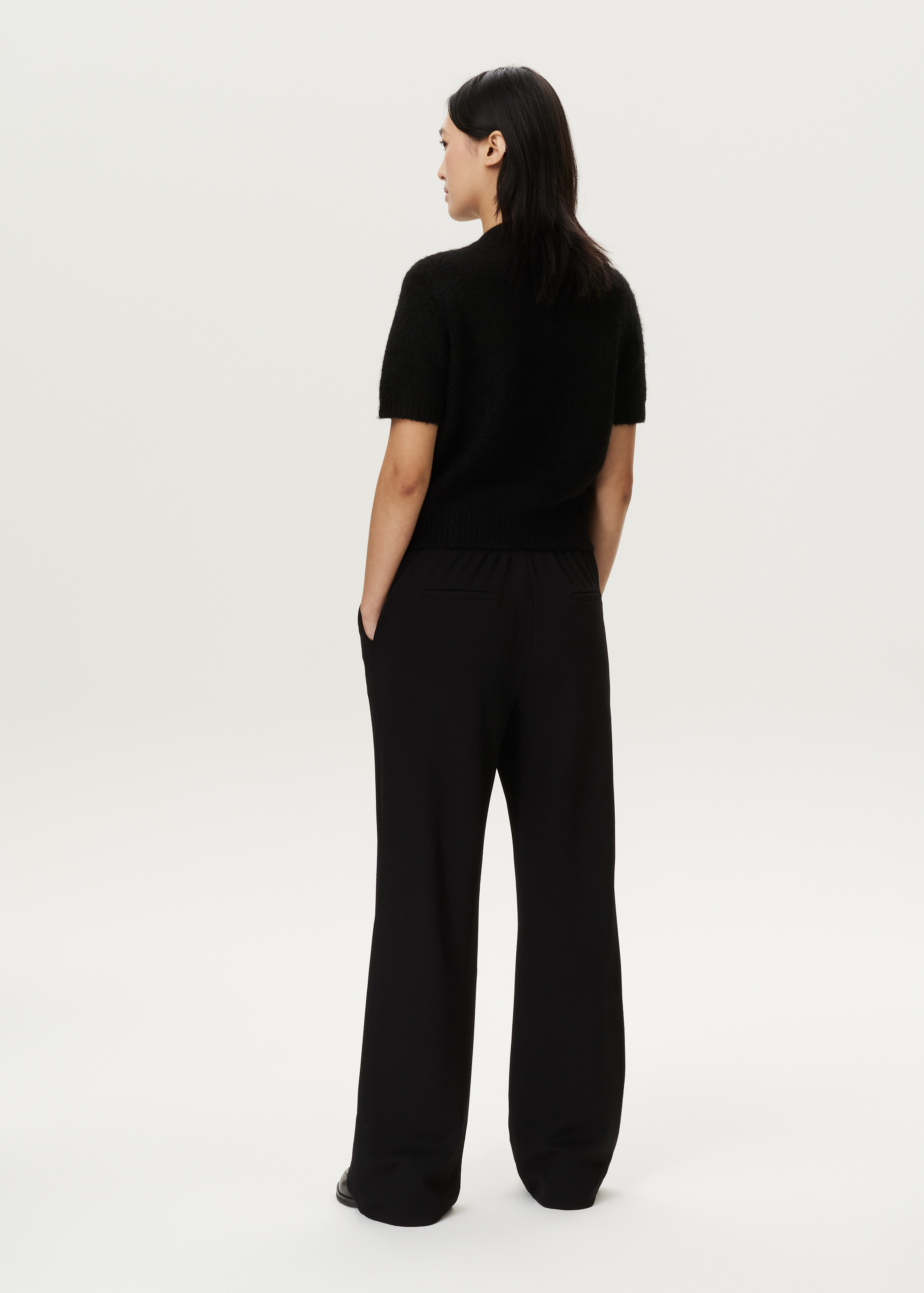Scuba broek met wijde pijpen