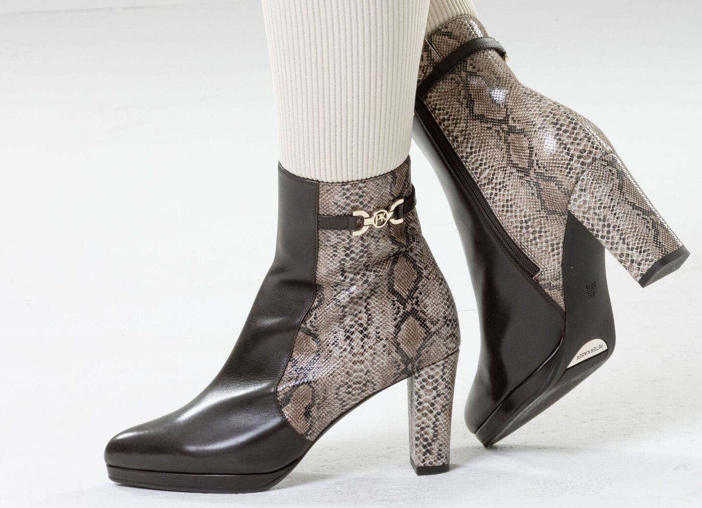 Peter Kaiser, trendige Damen-Stiefeletten, mit Reissverschluss