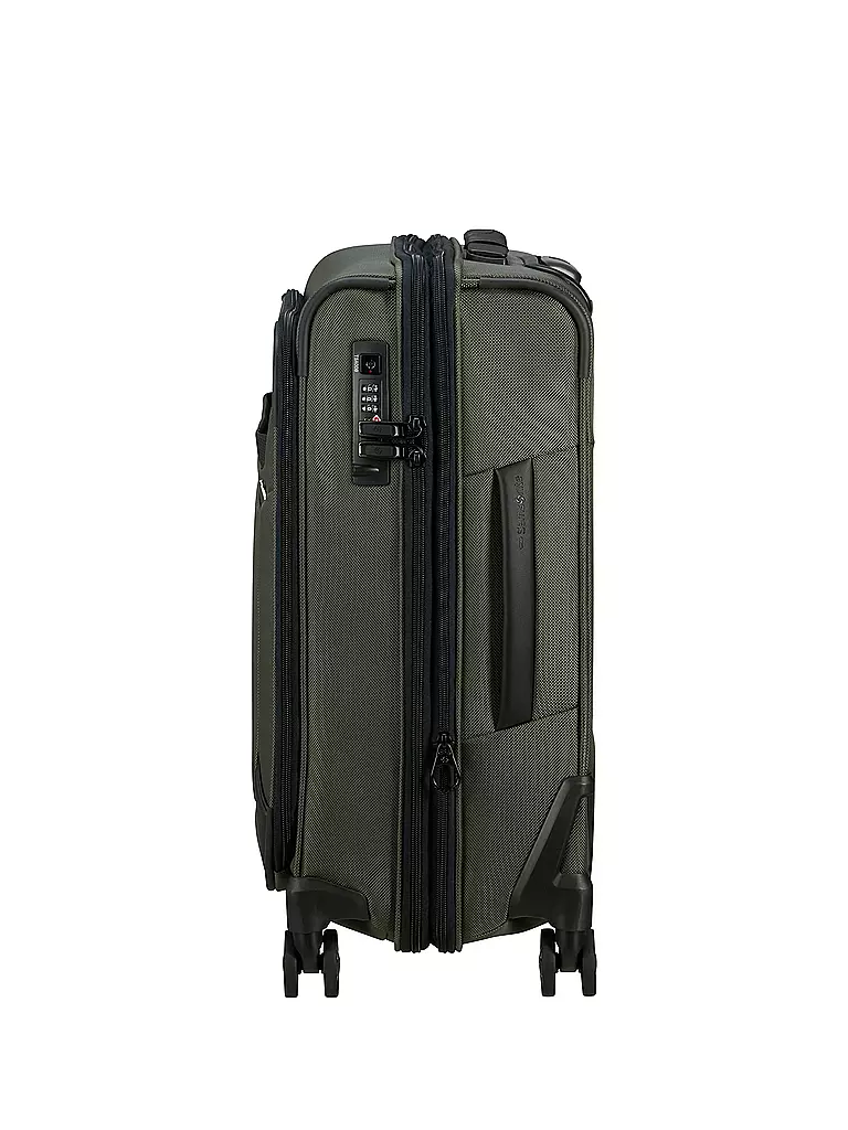 SAMSONITE Trolley PRO-DLX 6 55cm erweiterbar Green olive